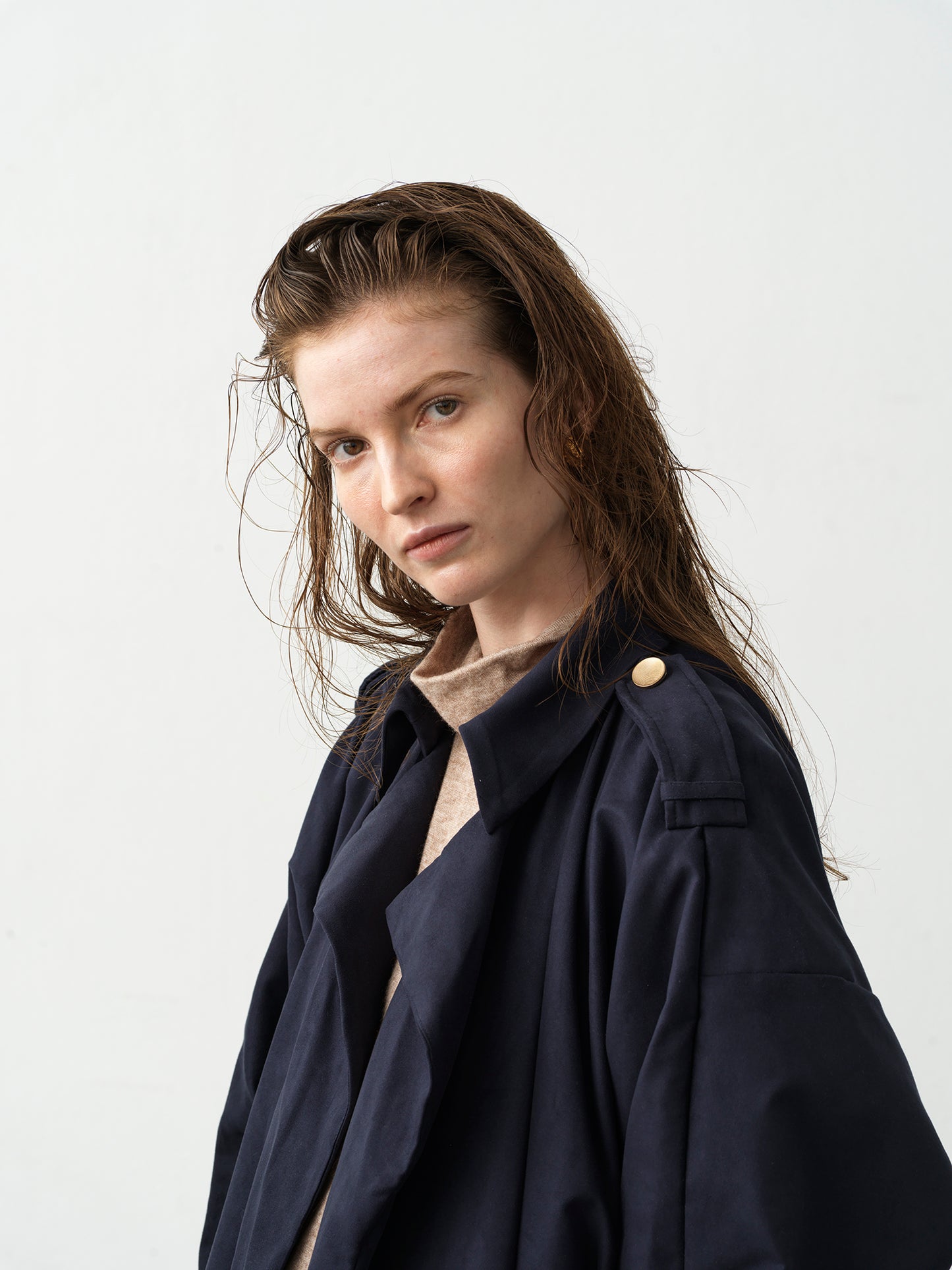 Key Street Gabardine Navy blue