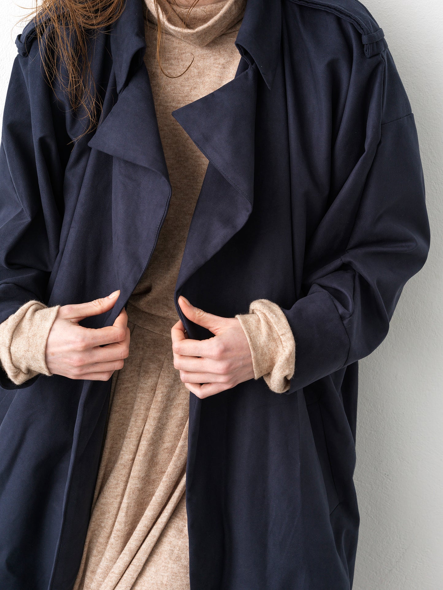 Key Street Gabardine Navy blue