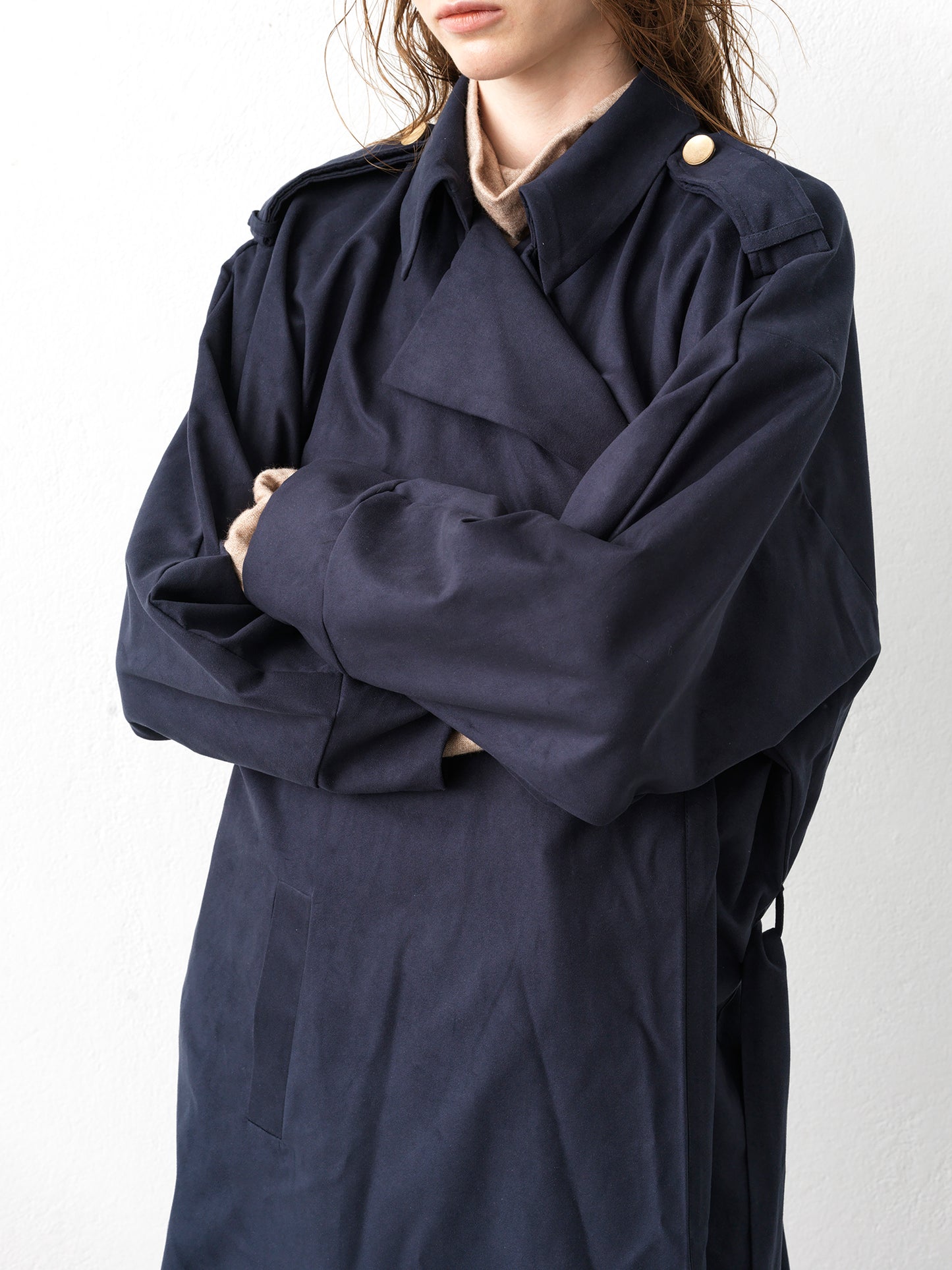 Key Street Gabardine Navy blue