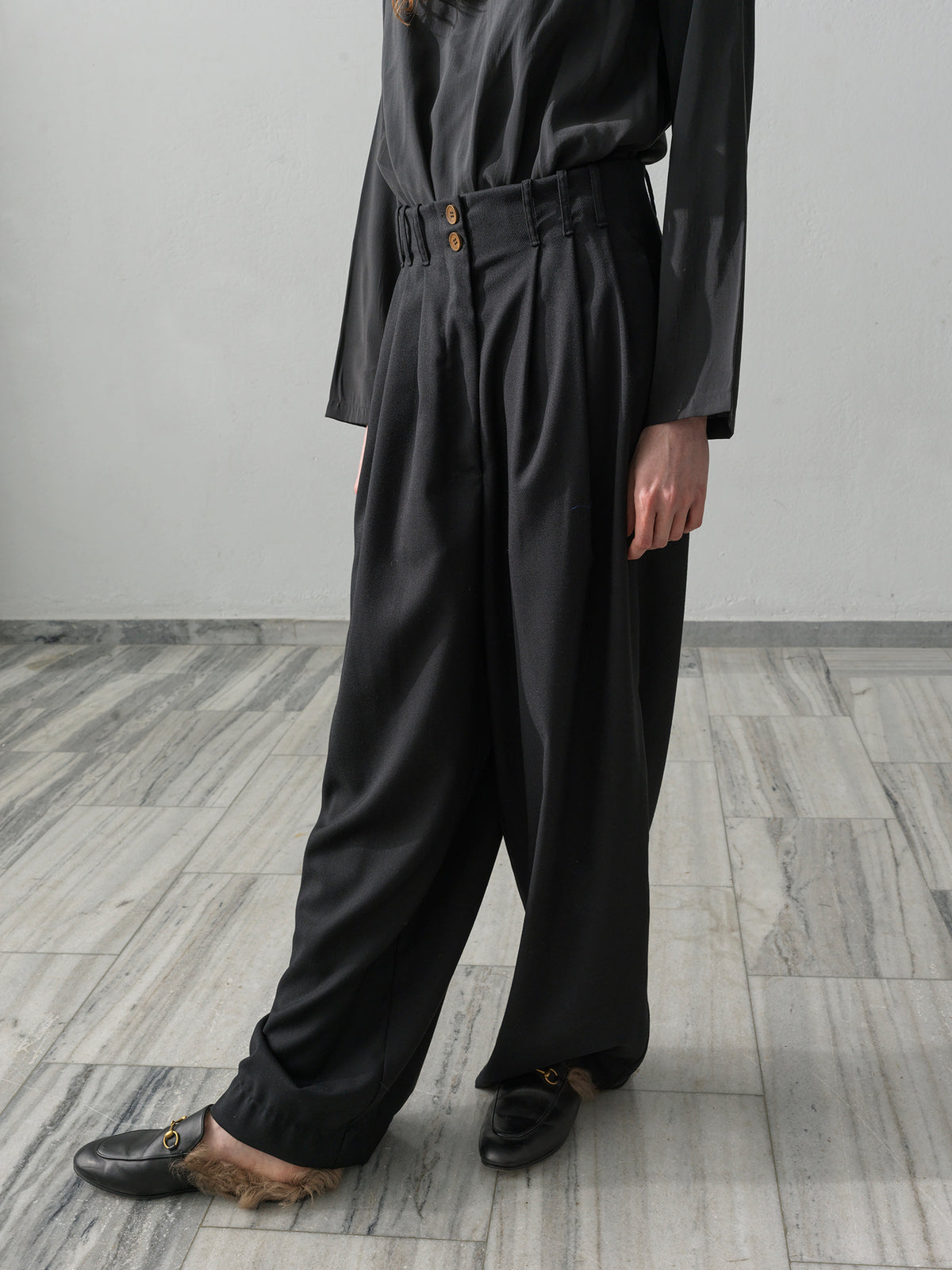 Key B52 Trousers Sable Black