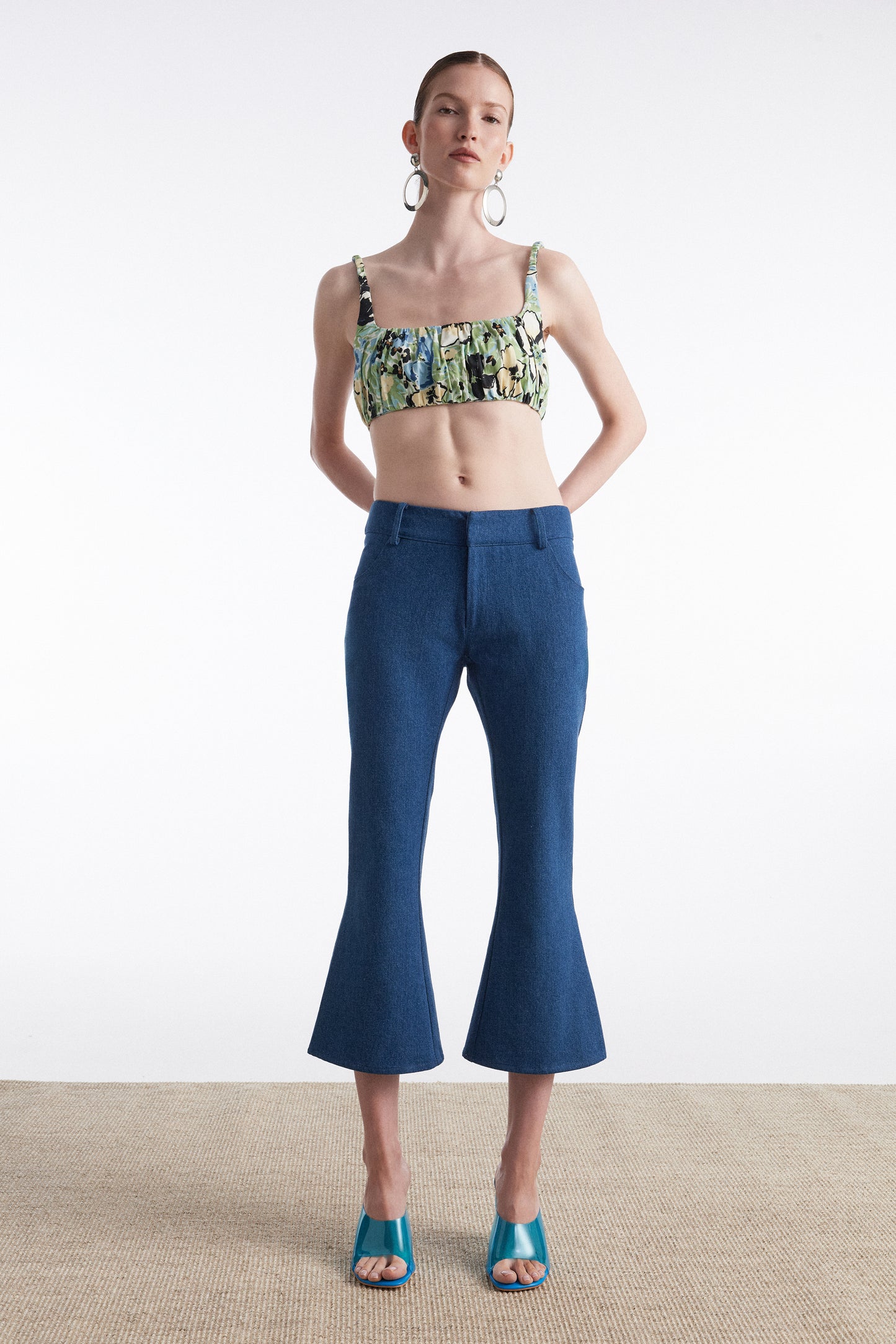 Nadia Rapti Saltwater Denim Trousers