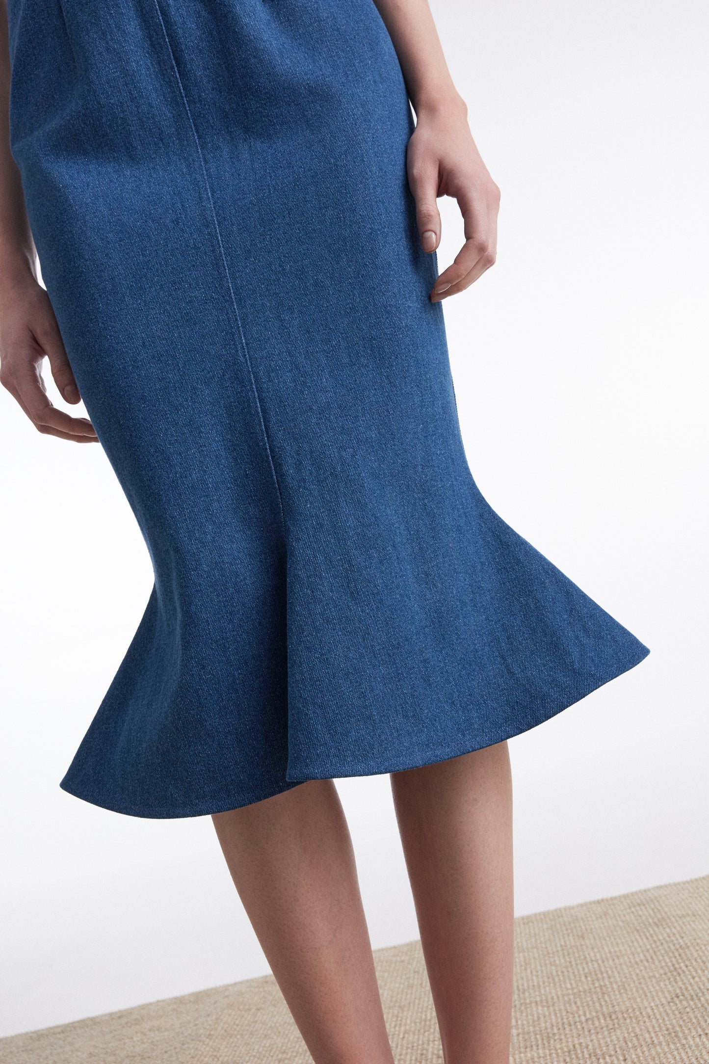 Nadia Rapti Saltwater Denim Dress Blue