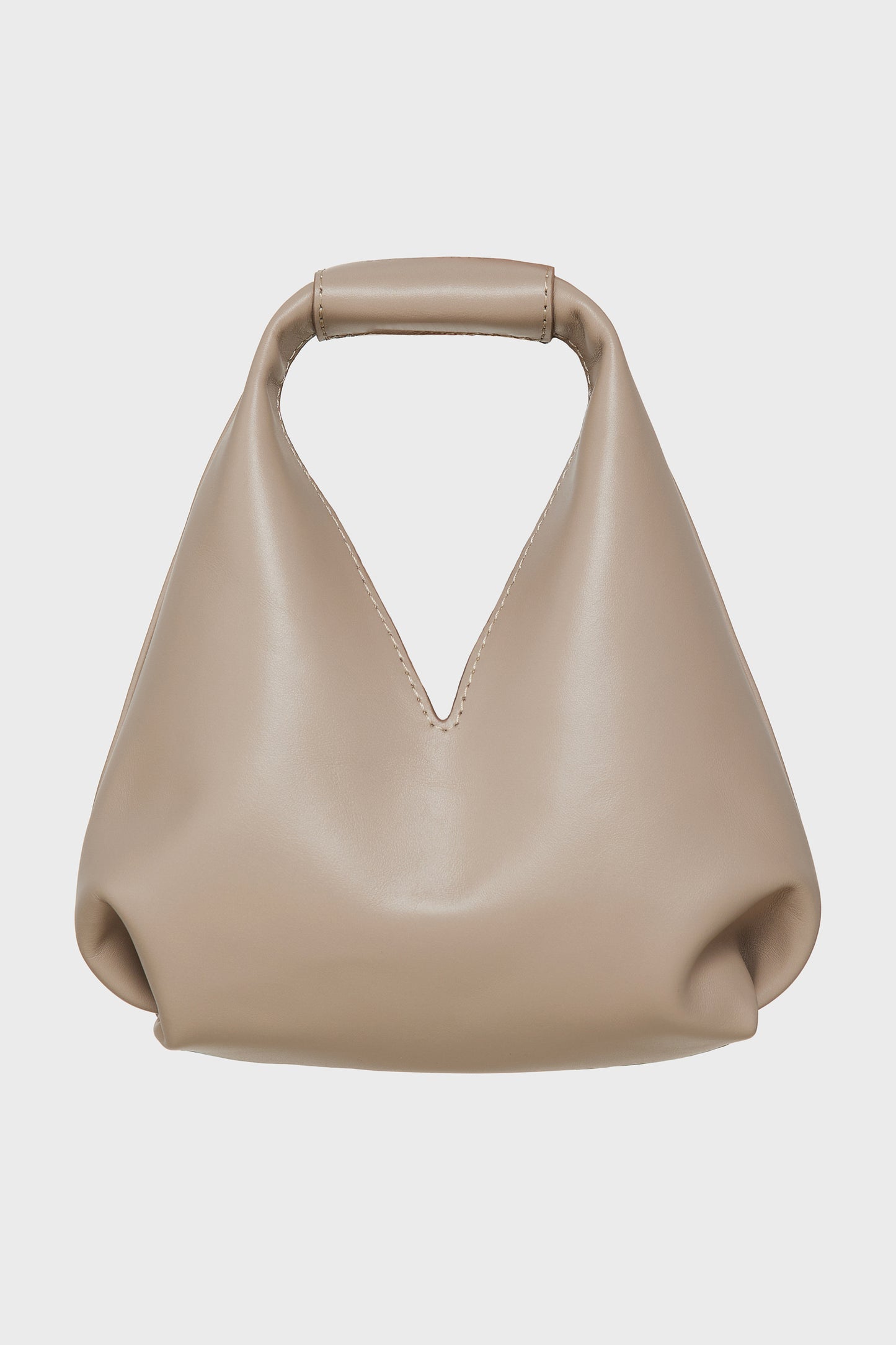 Nadia Rapti Siena Leather Bag Greige