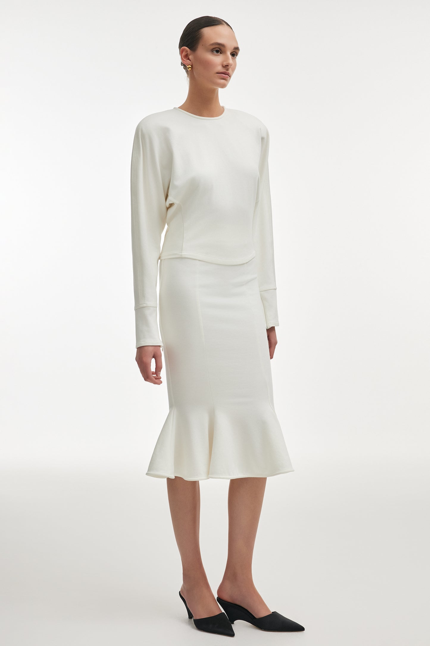 Nadia Rapti Fleur Top White
