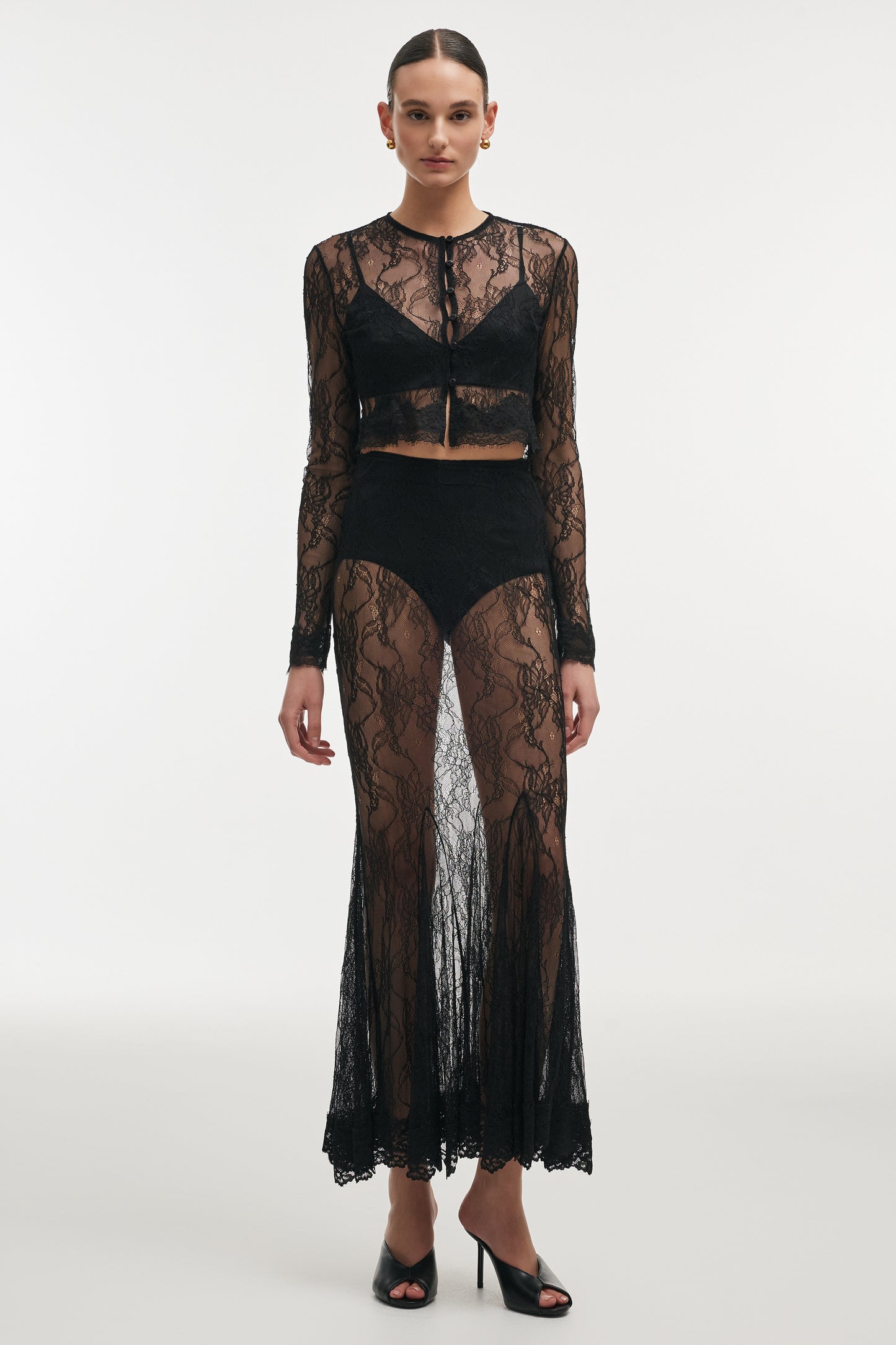 Nadia Rapti Veil Cardigan Top