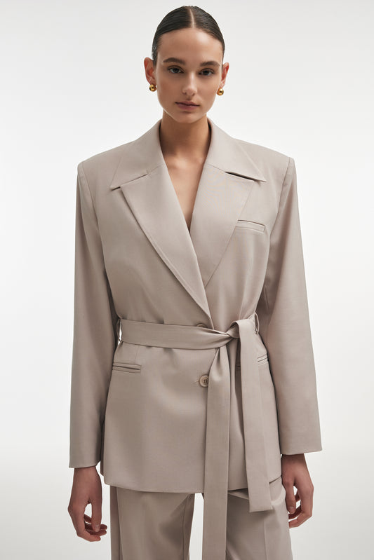 Nadia Rapti Aura Blazer Grey