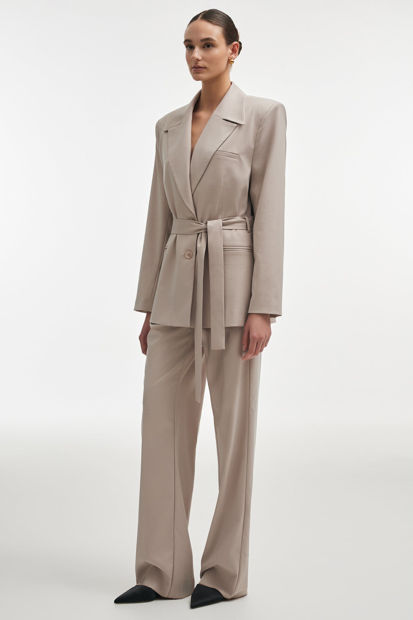 Nadia Rapti Aura Blazer Grey