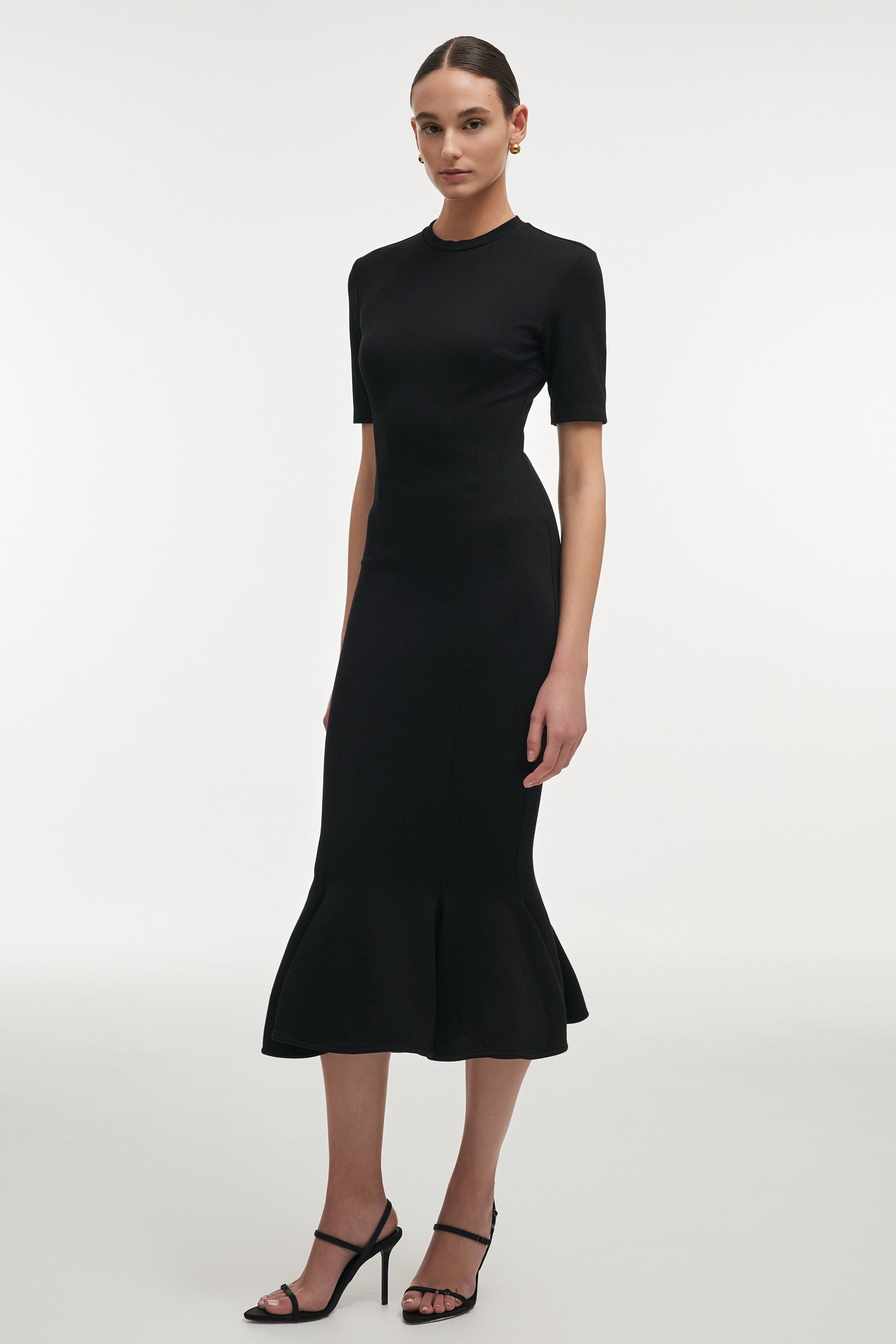 Nadia Rapti Fleur Dress Black