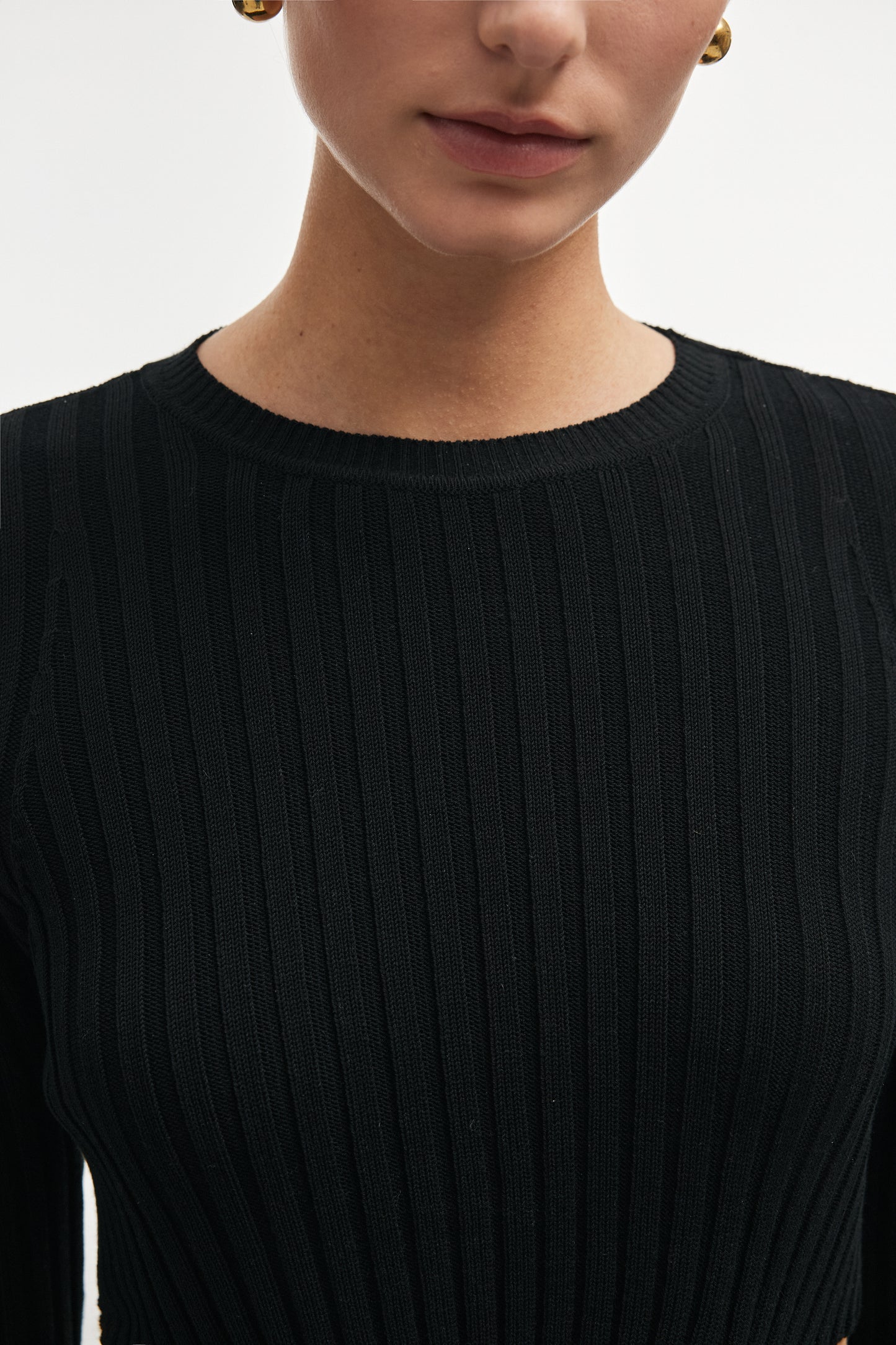 Nadia Rapti Femme Knitted Crop Top