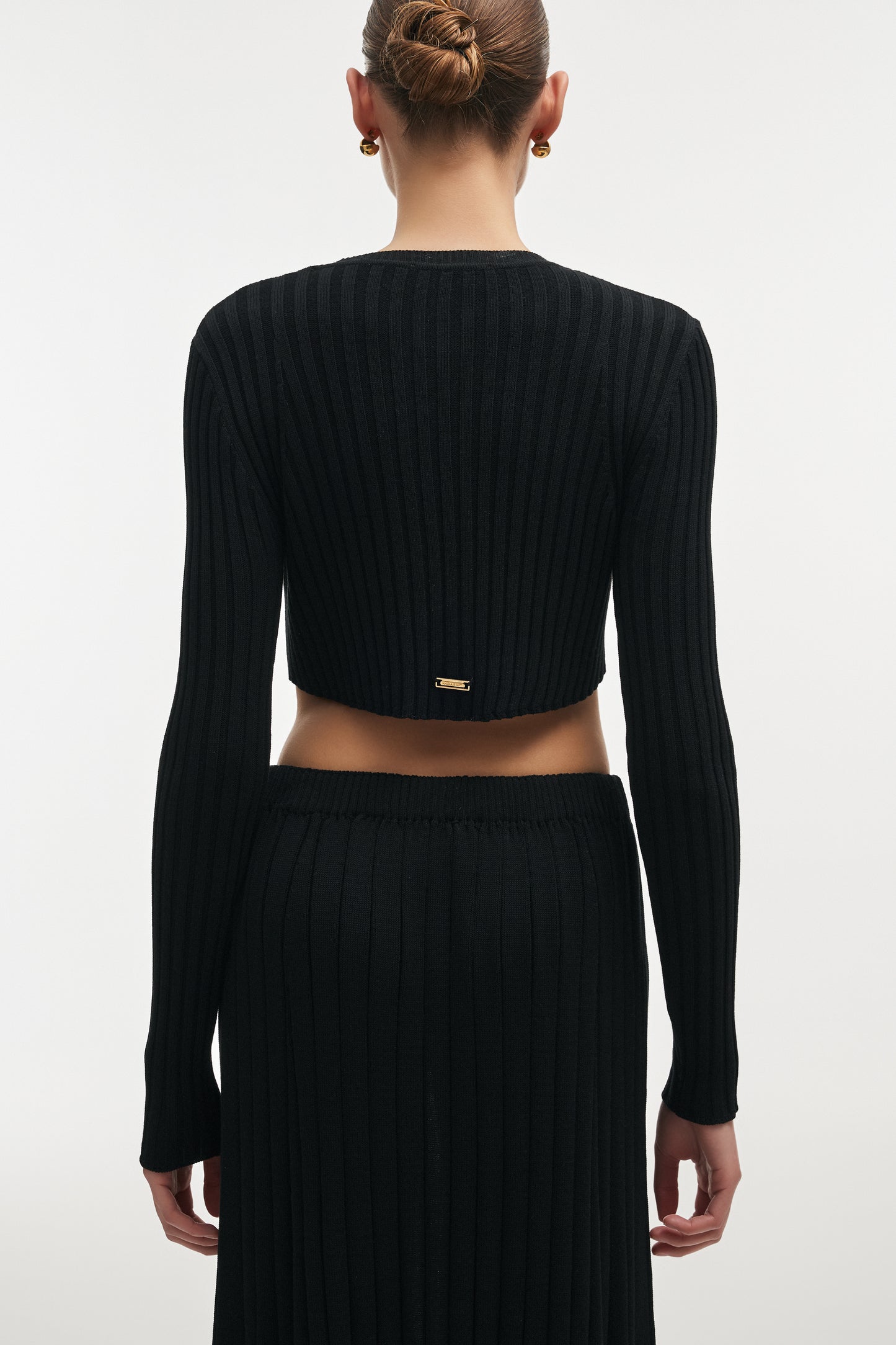 Nadia Rapti Femme Knitted Crop Top
