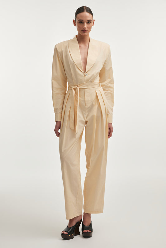 Nadia Rapti Pure Jumpsuit Butter Yellow