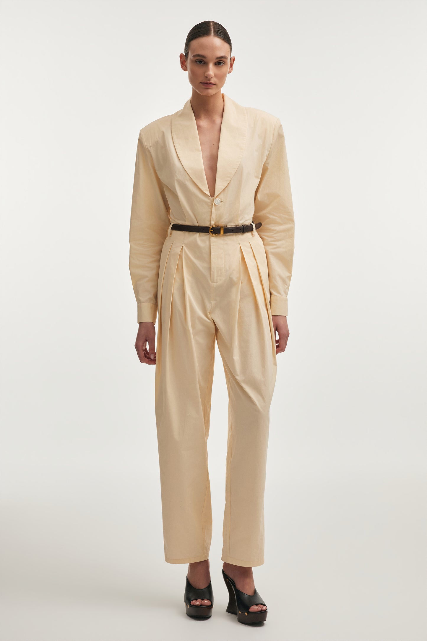 Nadia Rapti Pure Jumpsuit Butter Yellow