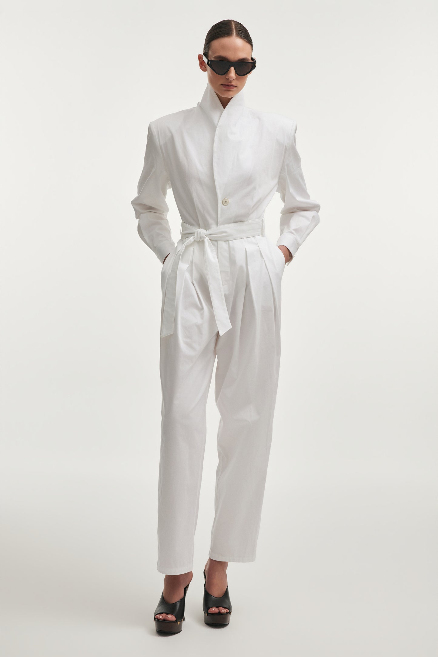 Nadia Rapti Pure Jumpsuit White