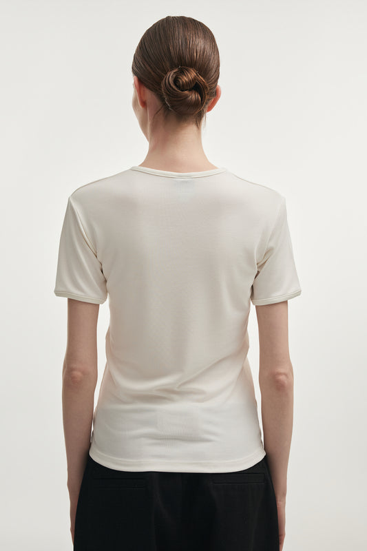 Nadia Rapti Elsa Top White