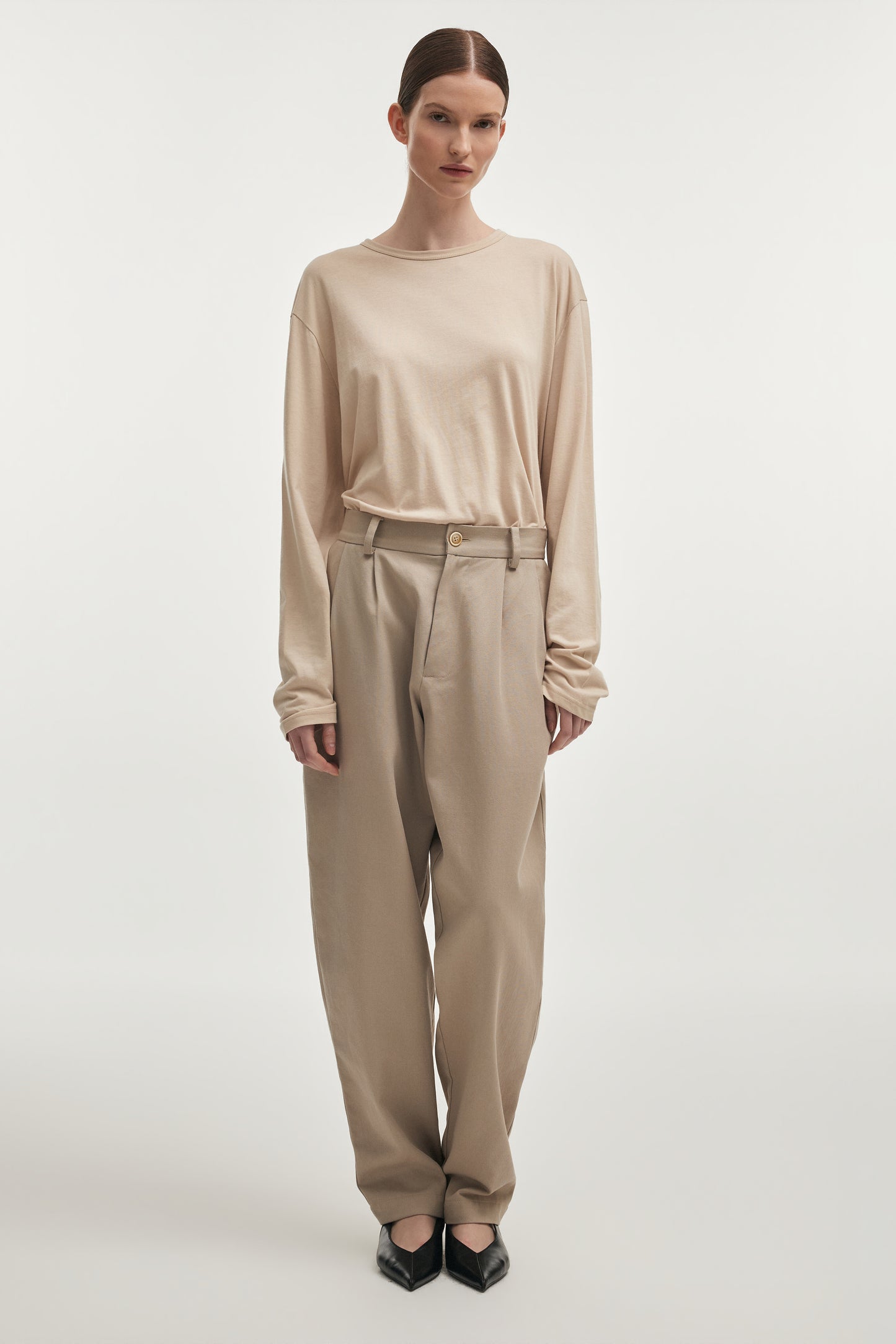 Nadia Rapti Muse Trousers M/W Greige