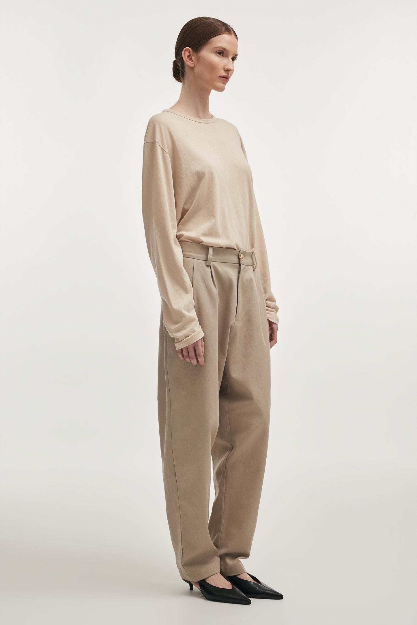 Nadia Rapti Muse Trousers M/W Greige