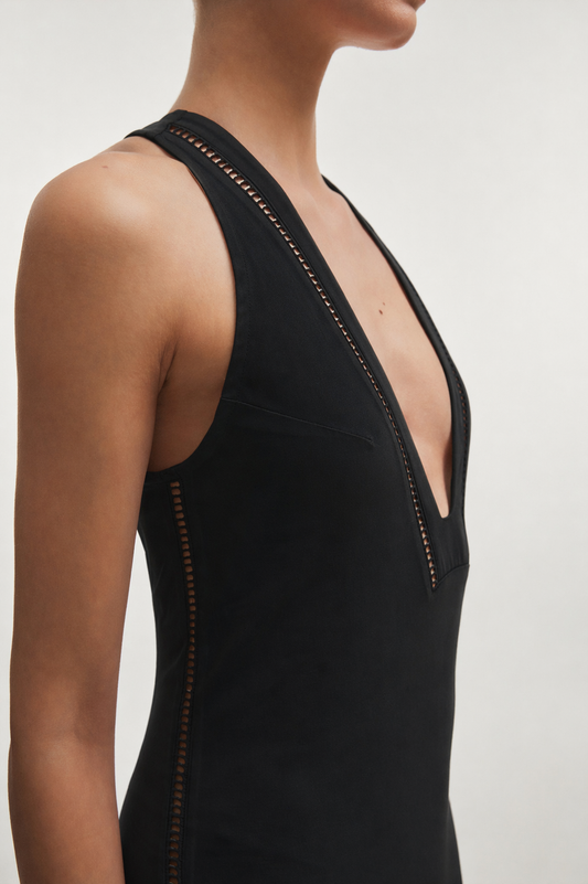 Nadia Rapti Dama Dress Black