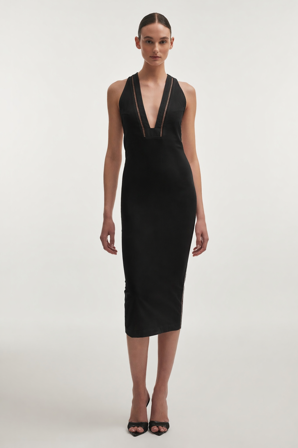 Nadia Rapti Dama Dress Black