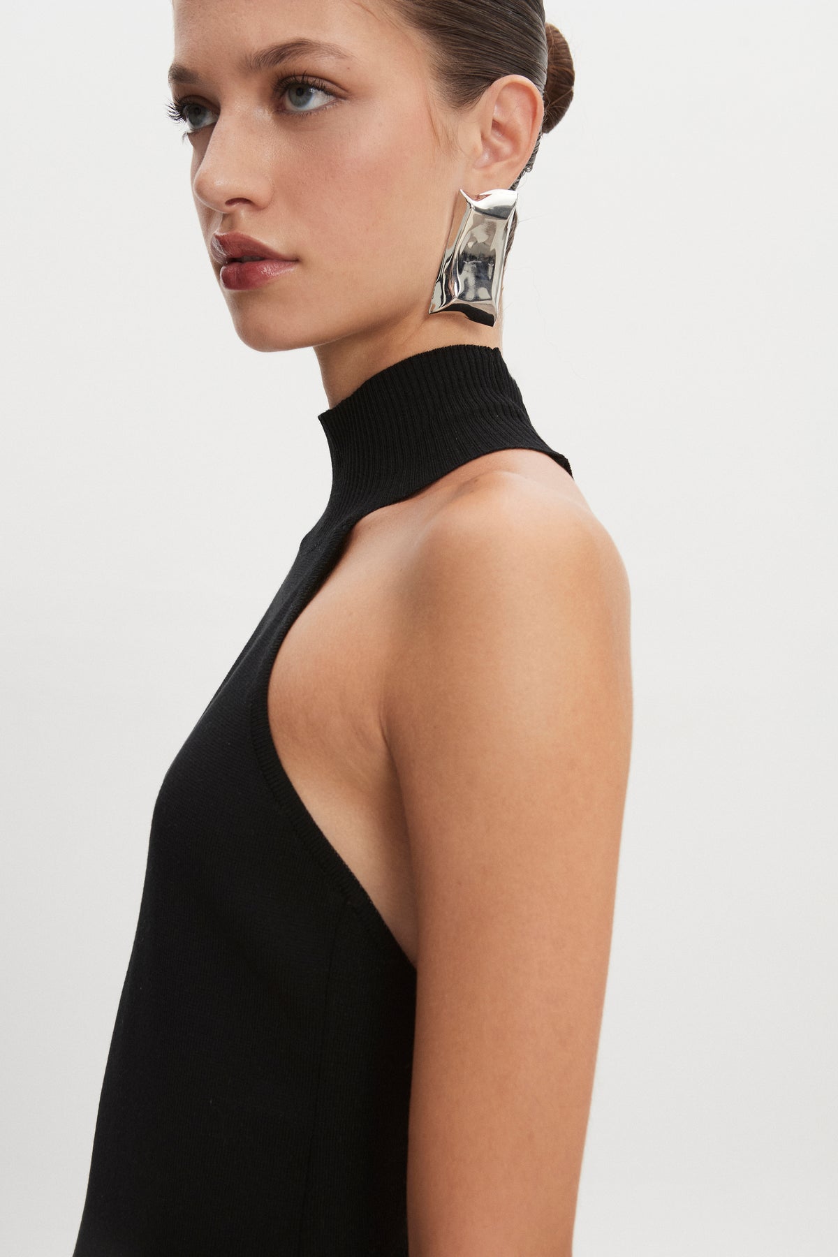 Nadia Rapti Heaven Knitted Top Black