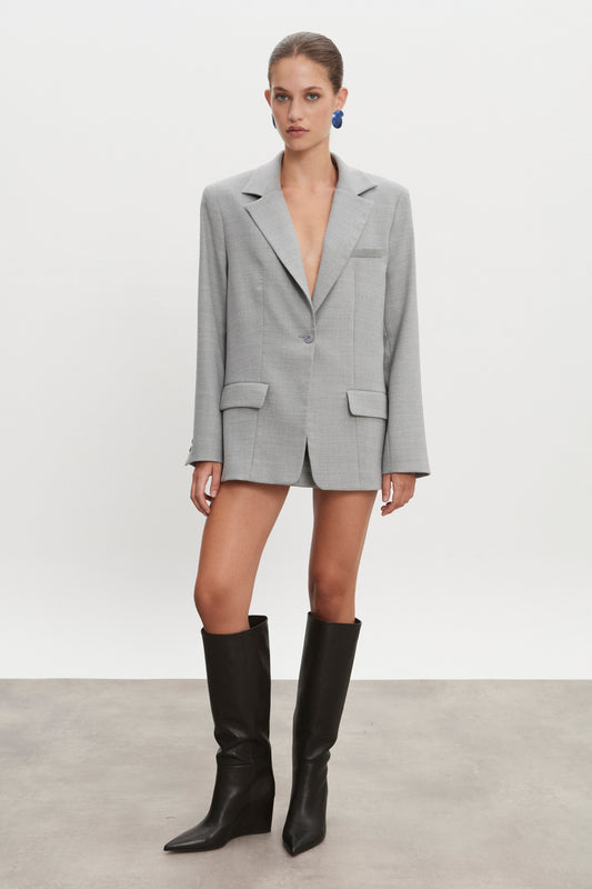 Nadia Rapti Tempo Blazer Grey