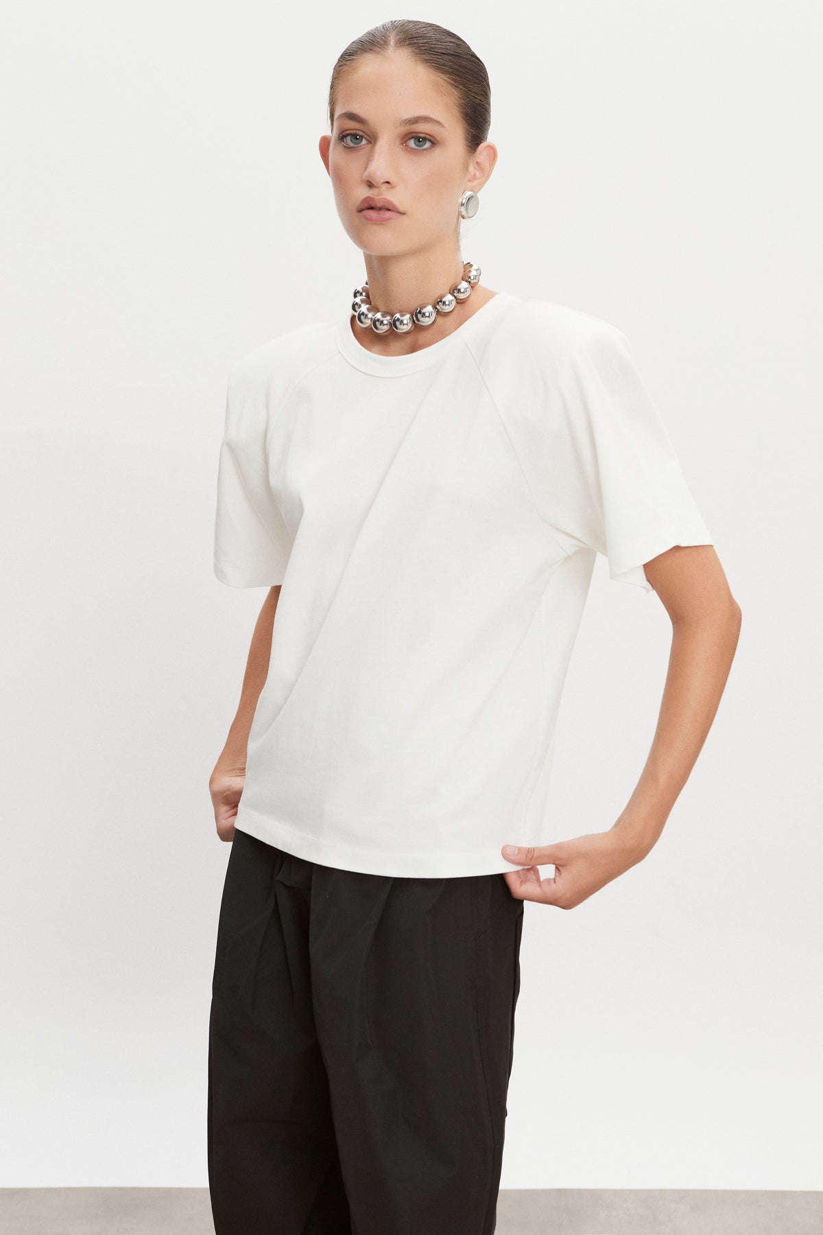 Nadia Rapti Comfi Top White