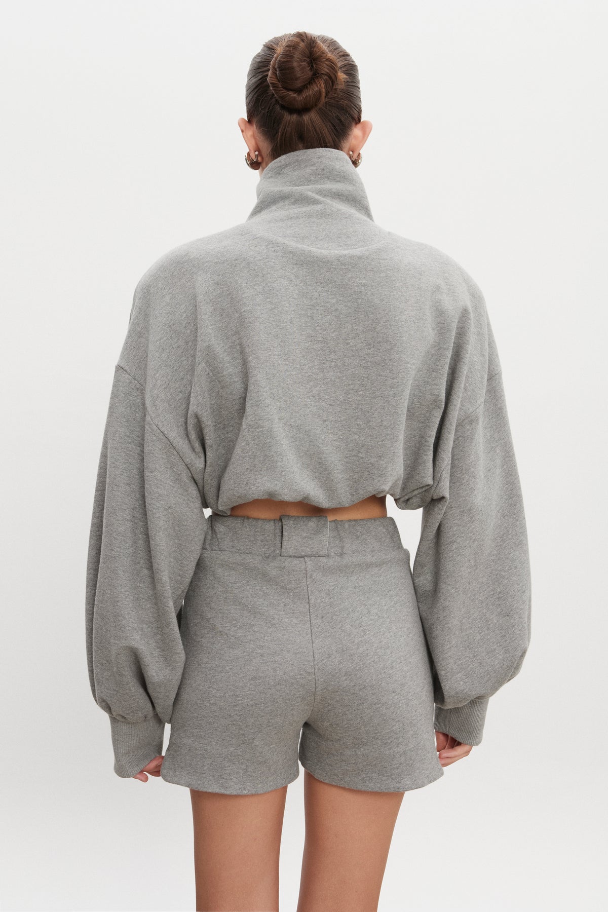 Nadia Rapti Zen Blouse Grey Melange
