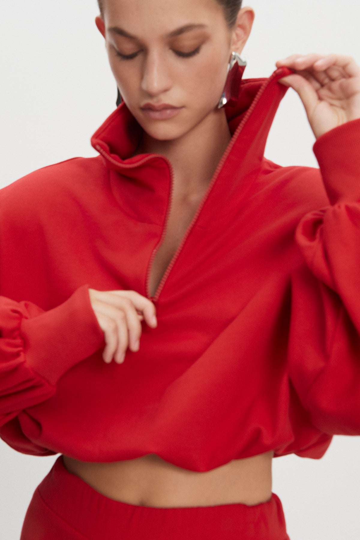 Nadia Rapti Zen Blouse Red
