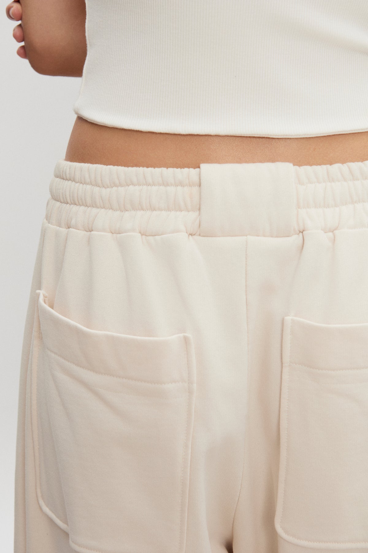 Nadia Rapti Zen Trackpants Ecru W/M