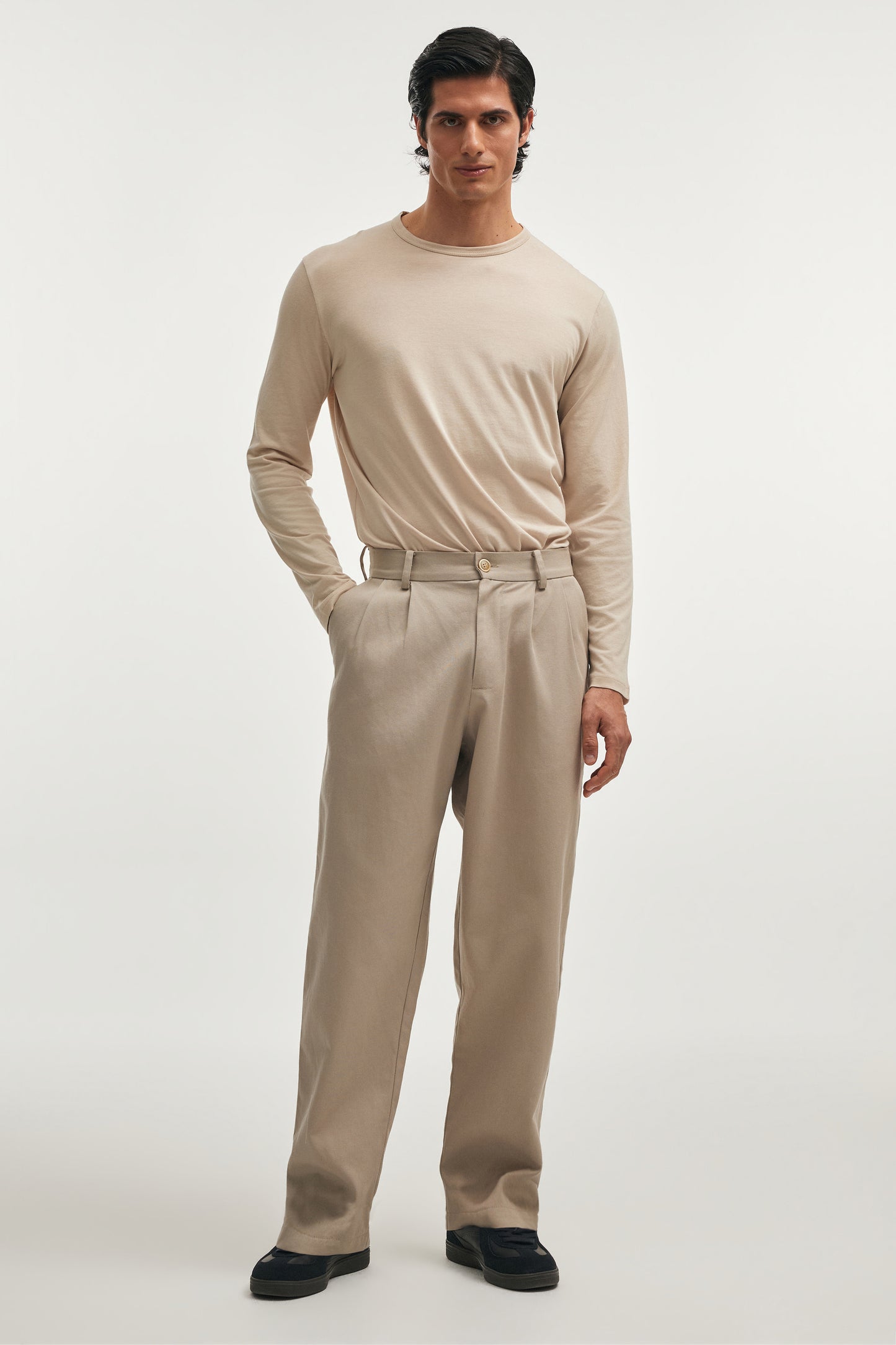 Nadia Rapti Muse Trousers M/W Greige