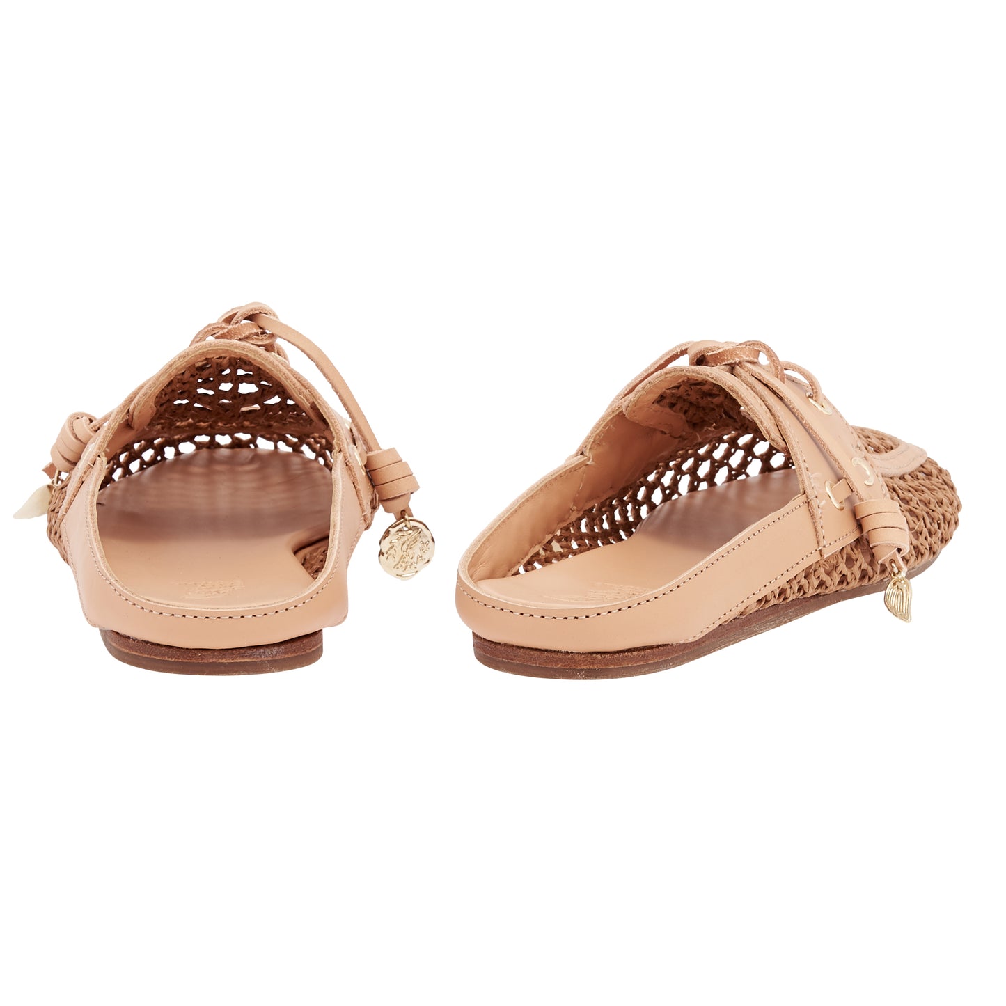 Ancient Greek Sandals Naveta Brown