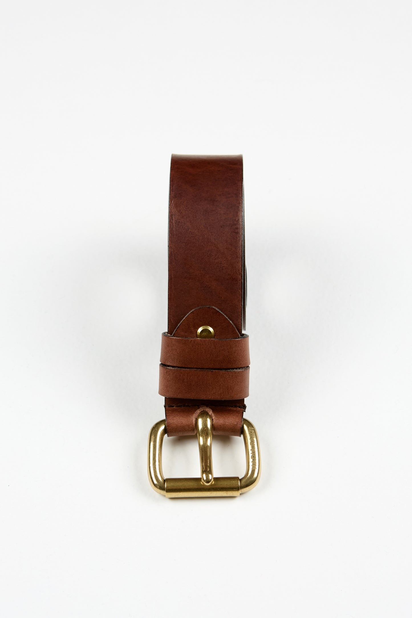 Nadia Rapti Globe Leather Belt