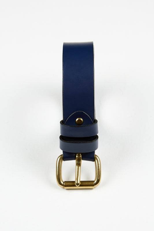 Nadia Rapti Globe Leather Belt