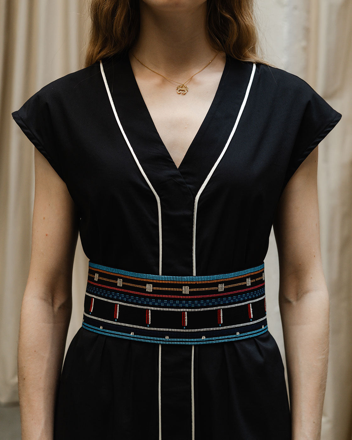 Klotho Avra Dress Black