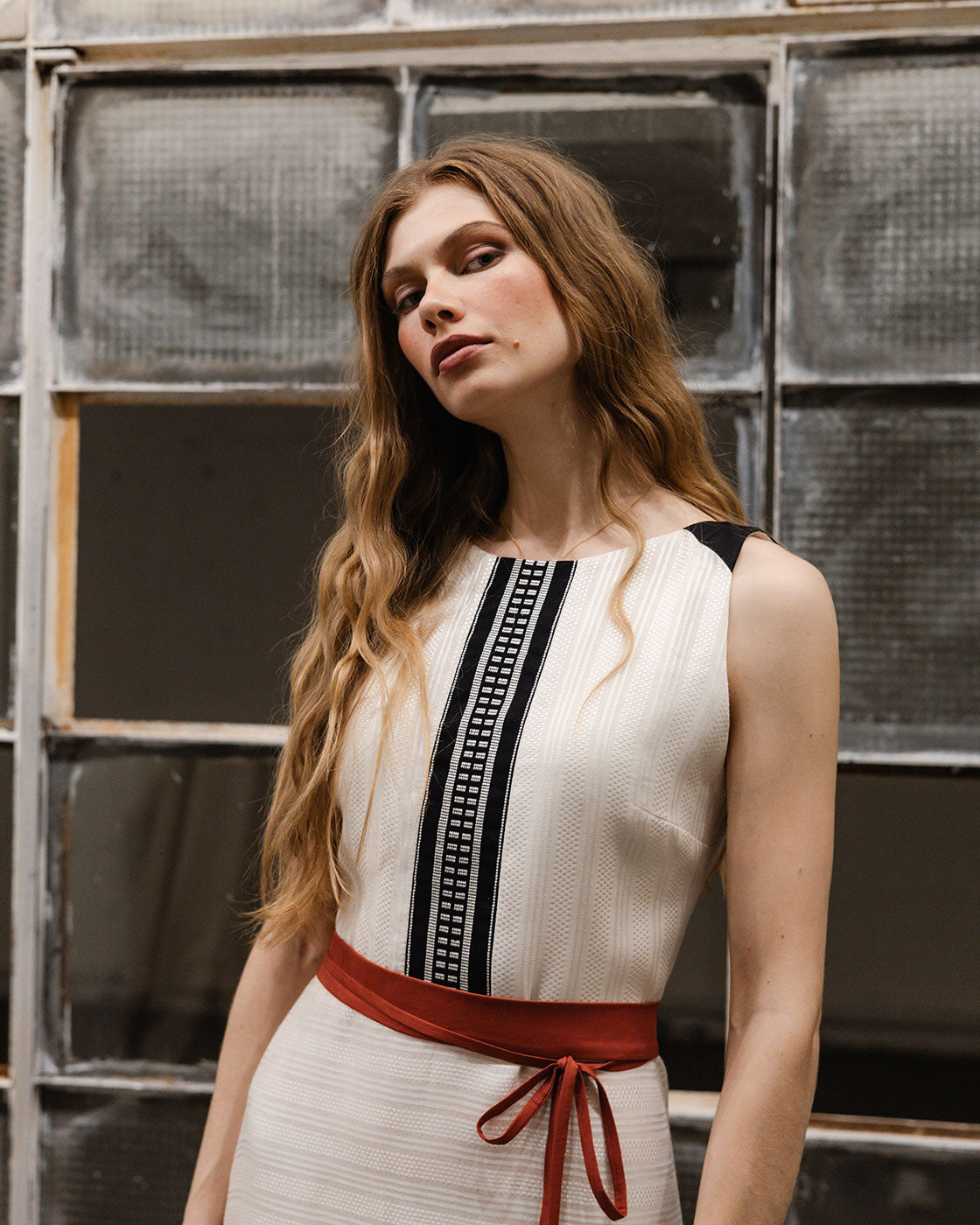 Klotho Kyveli Dress Ivory                             (ΞΑΝΑ ΔΙΑΘΕΣΙΜΟ )