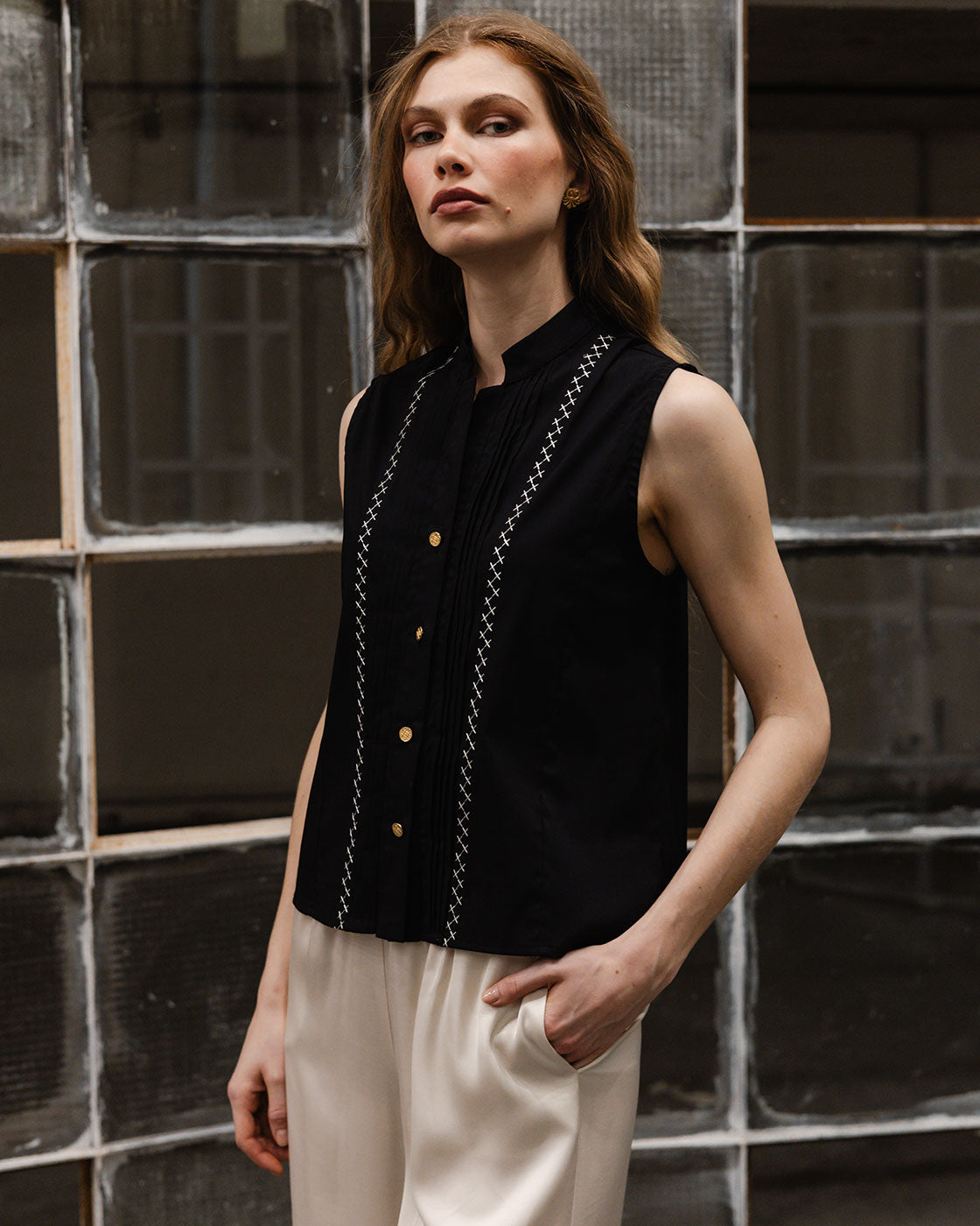 Klotho Arsinoe Top Black