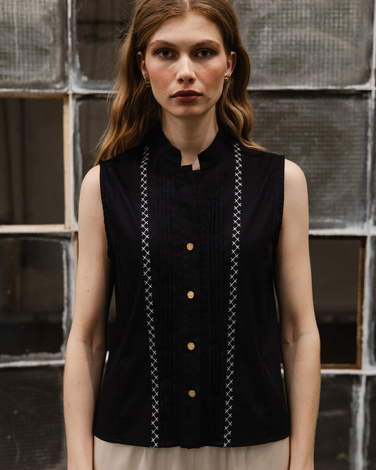 Klotho Arsinoe Top Black