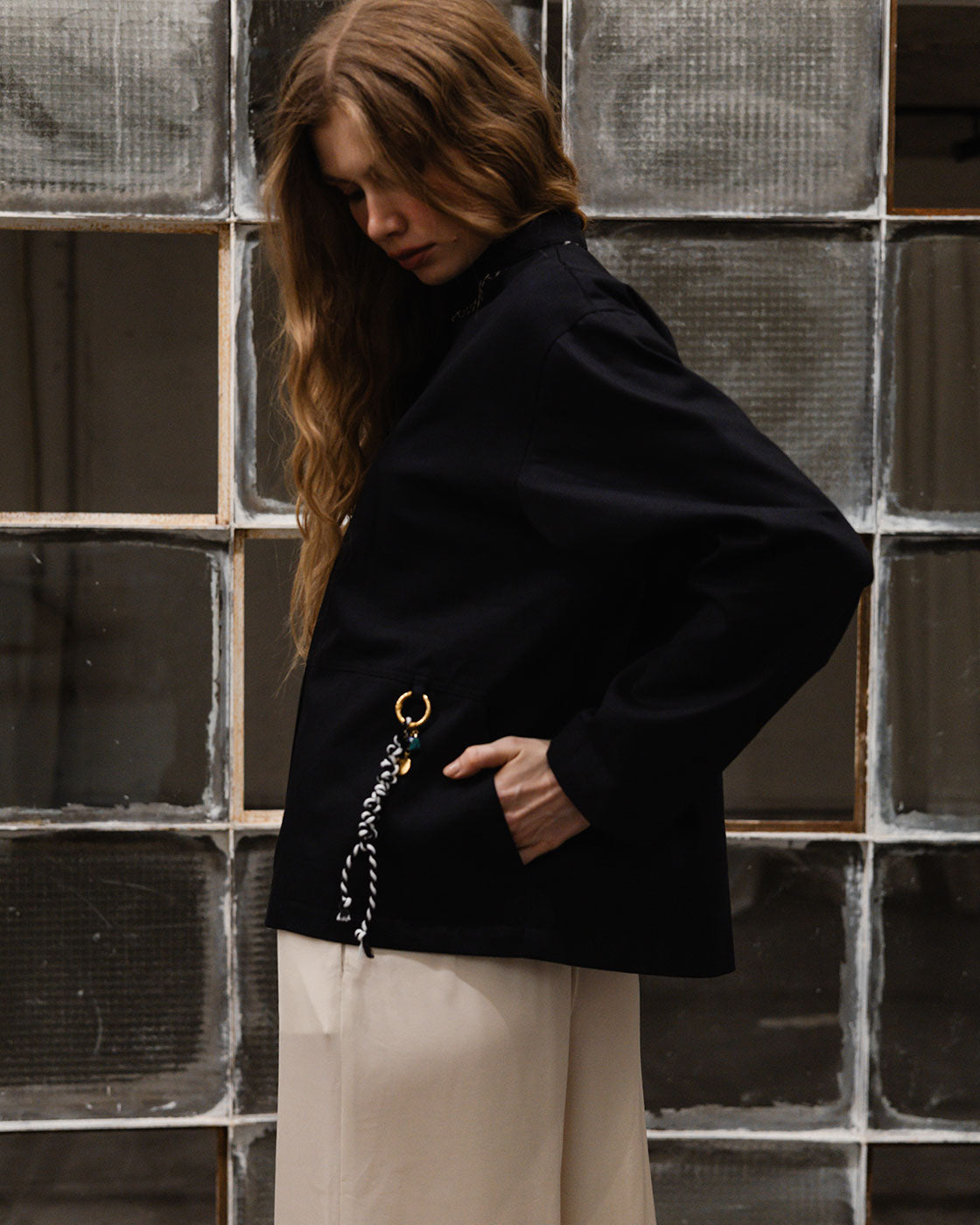 Klotho Tsalapeteinos Jacket Black
