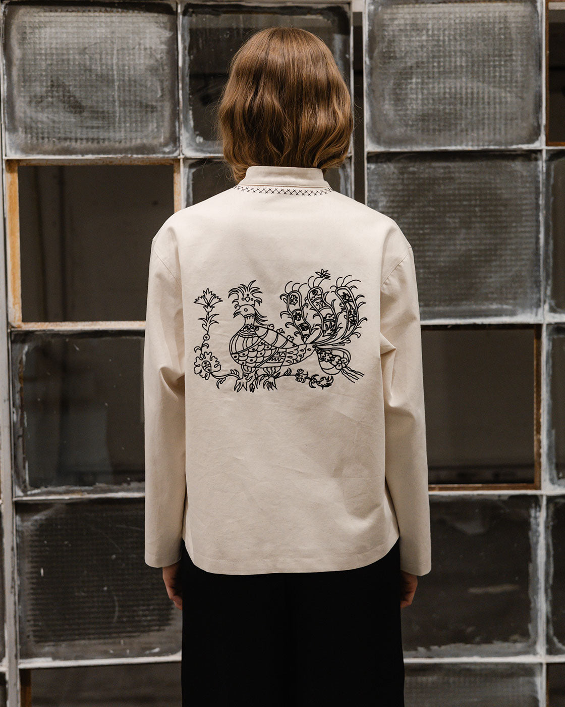 Klotho Tsalapeteinos Jacket Ivory