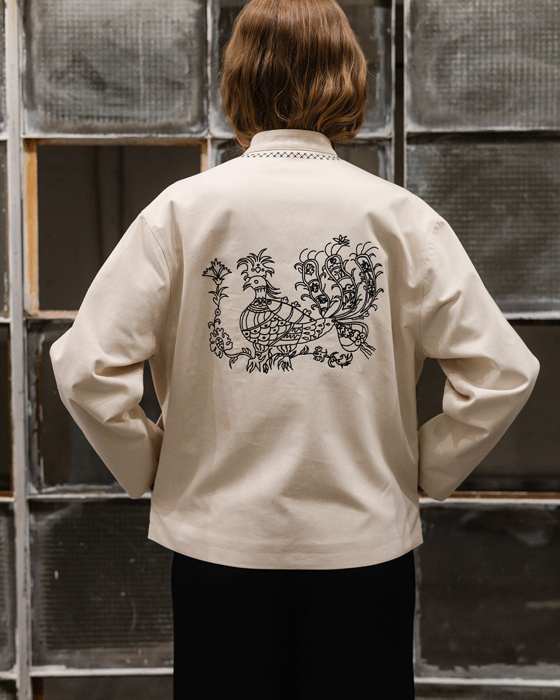 Klotho Tsalapeteinos Jacket Ivory
