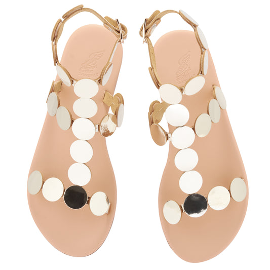 Ancient Greek Sandals Triton Gold